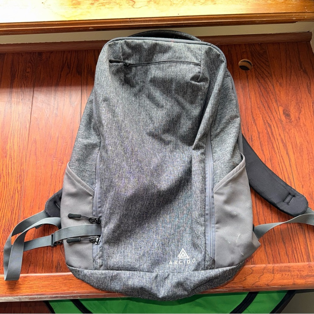 Gray Men's Travel Backpack